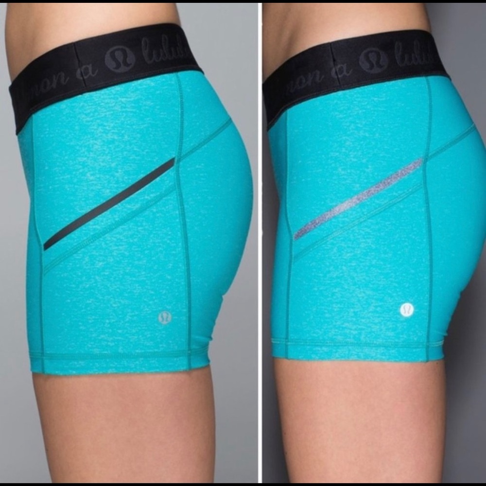 Lululemon | What The Sport Short Heathered Blue